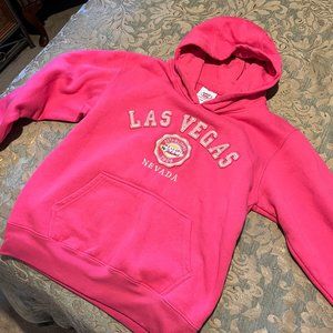Pink Las Vegas Hoodie - Child Size XL